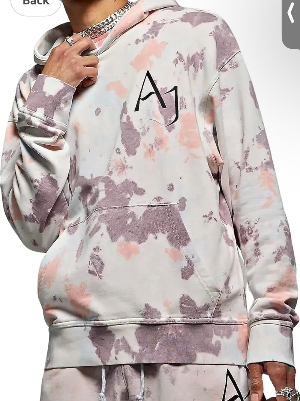 NWOT size large Air Jordan Logo Tie-Dye Hoodie